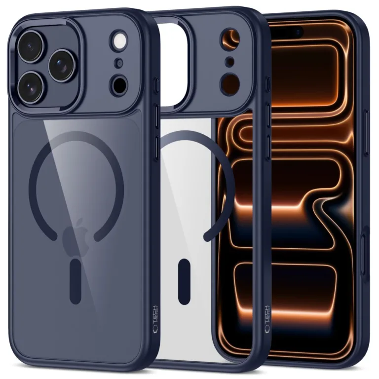 Tech-Protect MagMat MagSafe telefontok kék - iPhone 17 Pro