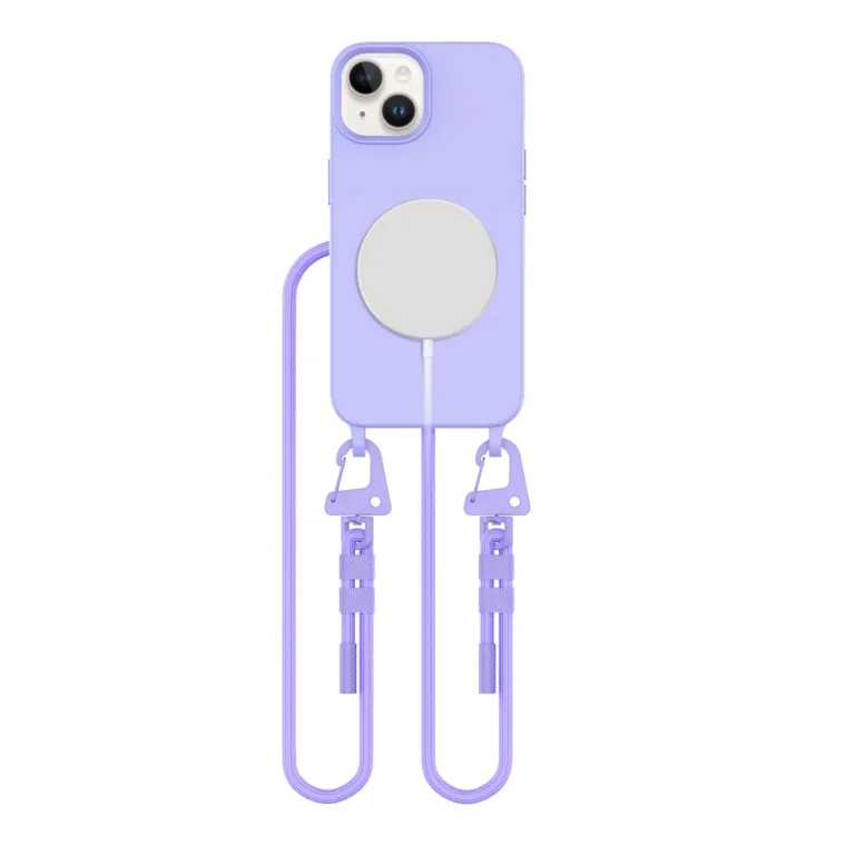 Tech-Protect MagNecklace MagSafe iPhone 13 tok – levendula