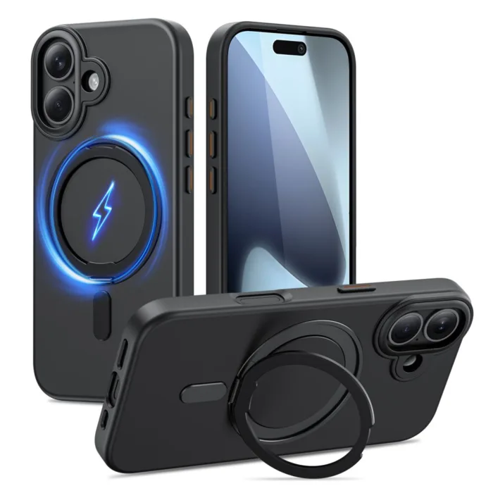 Tech-Protect MagRing MagSafe telefontok fekete - iPhone 17