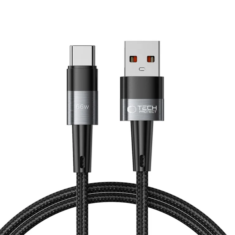 Tech-Protect UltraBoost USB-C / USB-C kábel 66W 6A 1 m – szürke