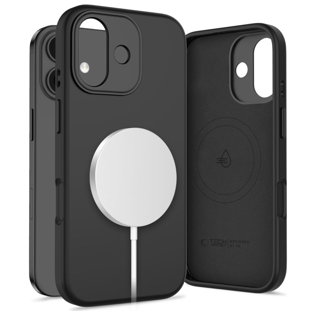 Tech-Protect Uniq MagSafe telefontok iPhone 17 – fekete Tech-Protect Uniq MagSafe telefontok iPhone 17 – fekete