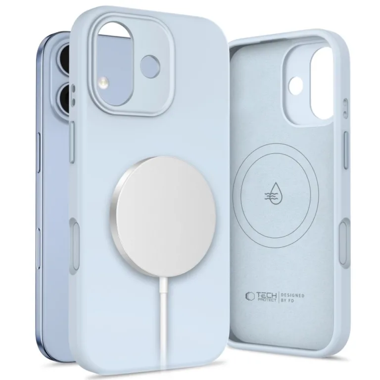 Tech-Protect Uniq MagSafe telefontok iPhone 17 – kék