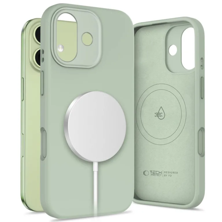 Tech-Protect Uniq MagSafe telefontok iPhone 17 – zöld