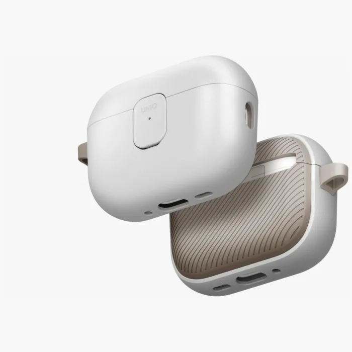 Uniq Clyde tok AirPods Pro 3 – szürke / bézs