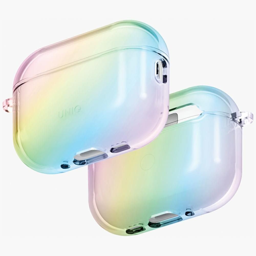 Uniq Iridescia Hang tok AirPods Pro 3 – átlátszó színes Uniq Iridescia Hang tok AirPods Pro 3 – átlátszó színes