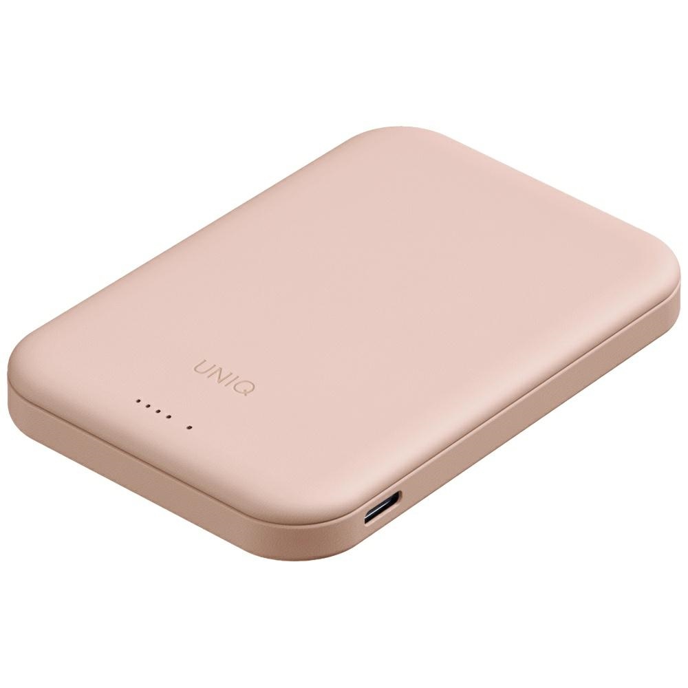 Uniq Lyden Lexa 5000 mAh MagSafe powerbank – rózsaszín Uniq Lyden Lexa 5000 mAh MagSafe powerbank – rózsaszín