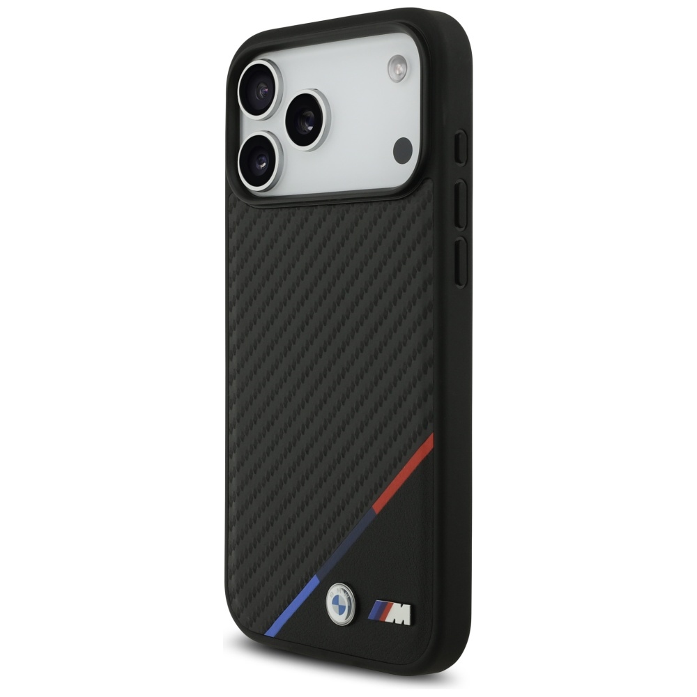BMW-M-Carbon-Tricolor-Line-MagSafe-telefontok-fekete-iPhone-17-Pro-Max-1