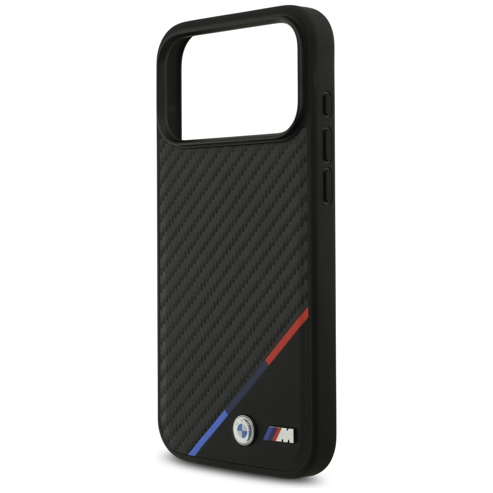BMW-M-Carbon-Tricolor-Line-MagSafe-telefontok-fekete-iPhone-17-Pro-Max-5