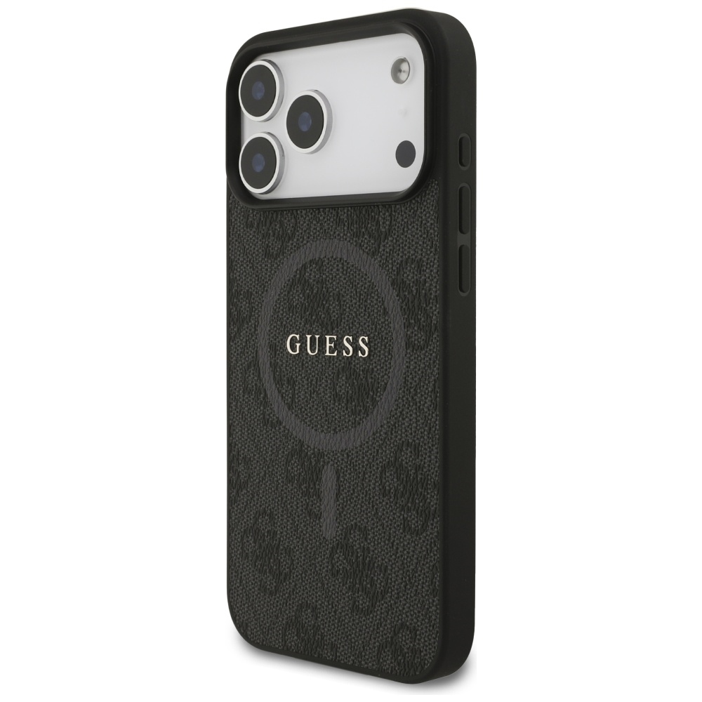 Guess-4G-Ring-Classic-Logo-MagSafe-telefontok-fekete-iPhone-17-Pro-Max-1