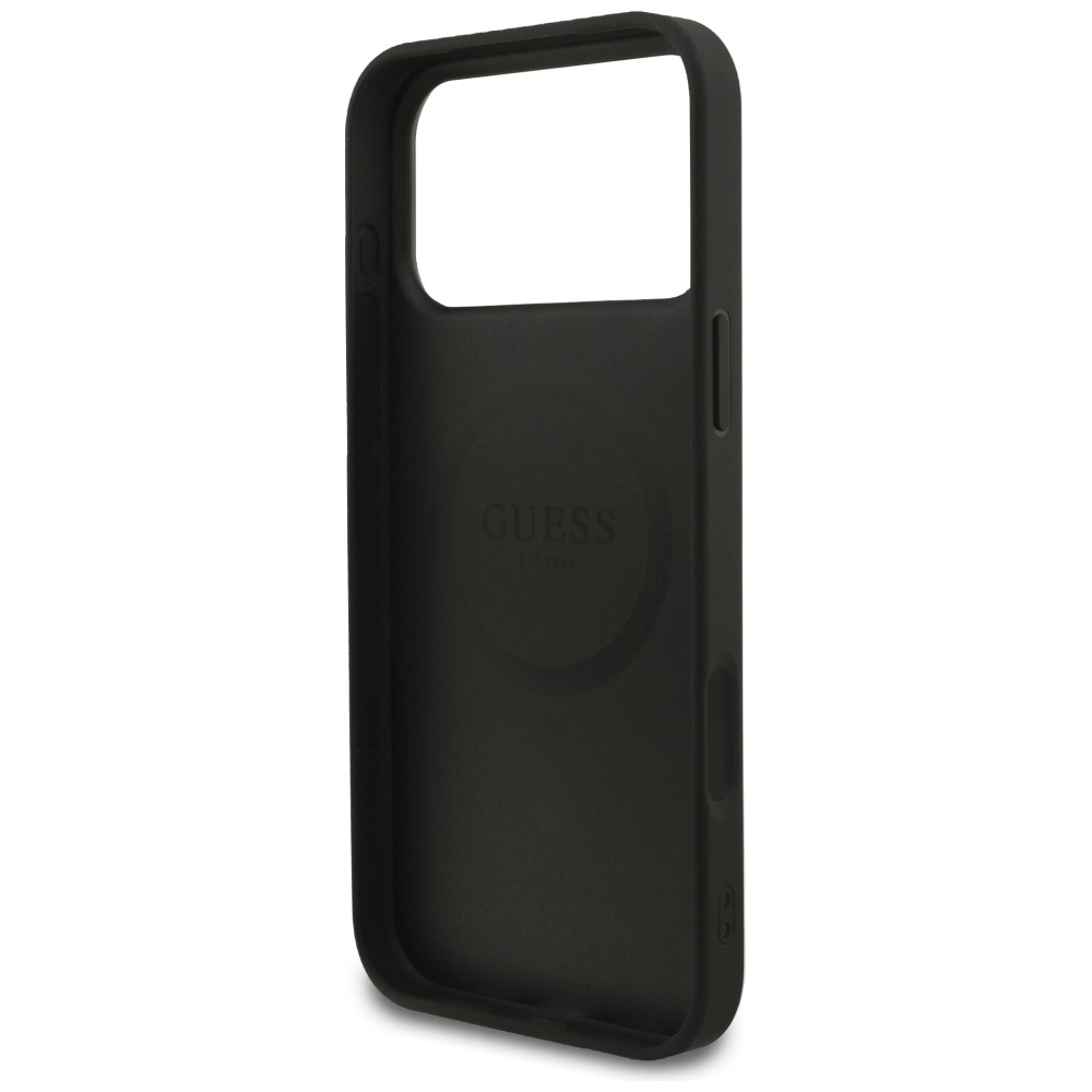 Guess-4G-Ring-Classic-Logo-MagSafe-telefontok-fekete-iPhone-17-Pro-Max-6