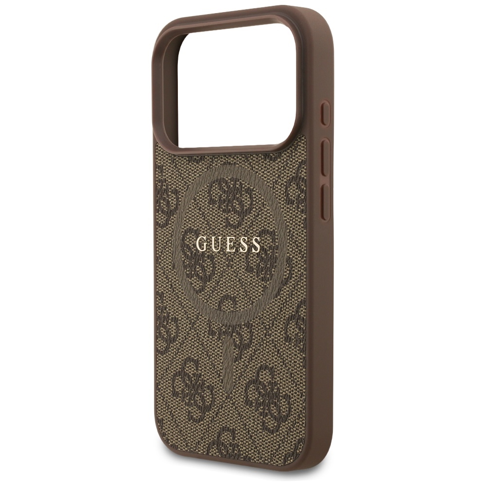 Guess-4G-Ring-Classic-Logo-MagSafe-telefontok-iPhone-17-Pro-Brown-barna-5