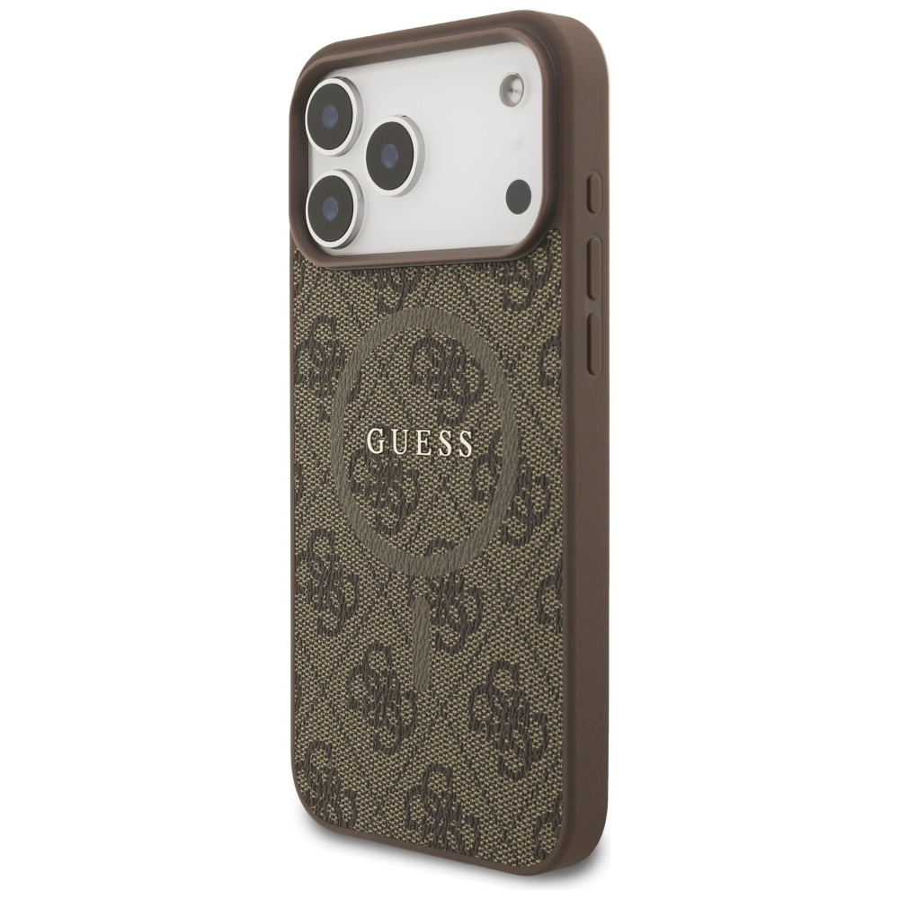 Guess-4G-Ring-Classic-Logo-MagSafe-telefontok-iPhone-17-Pro-Max-Brown-barna-1