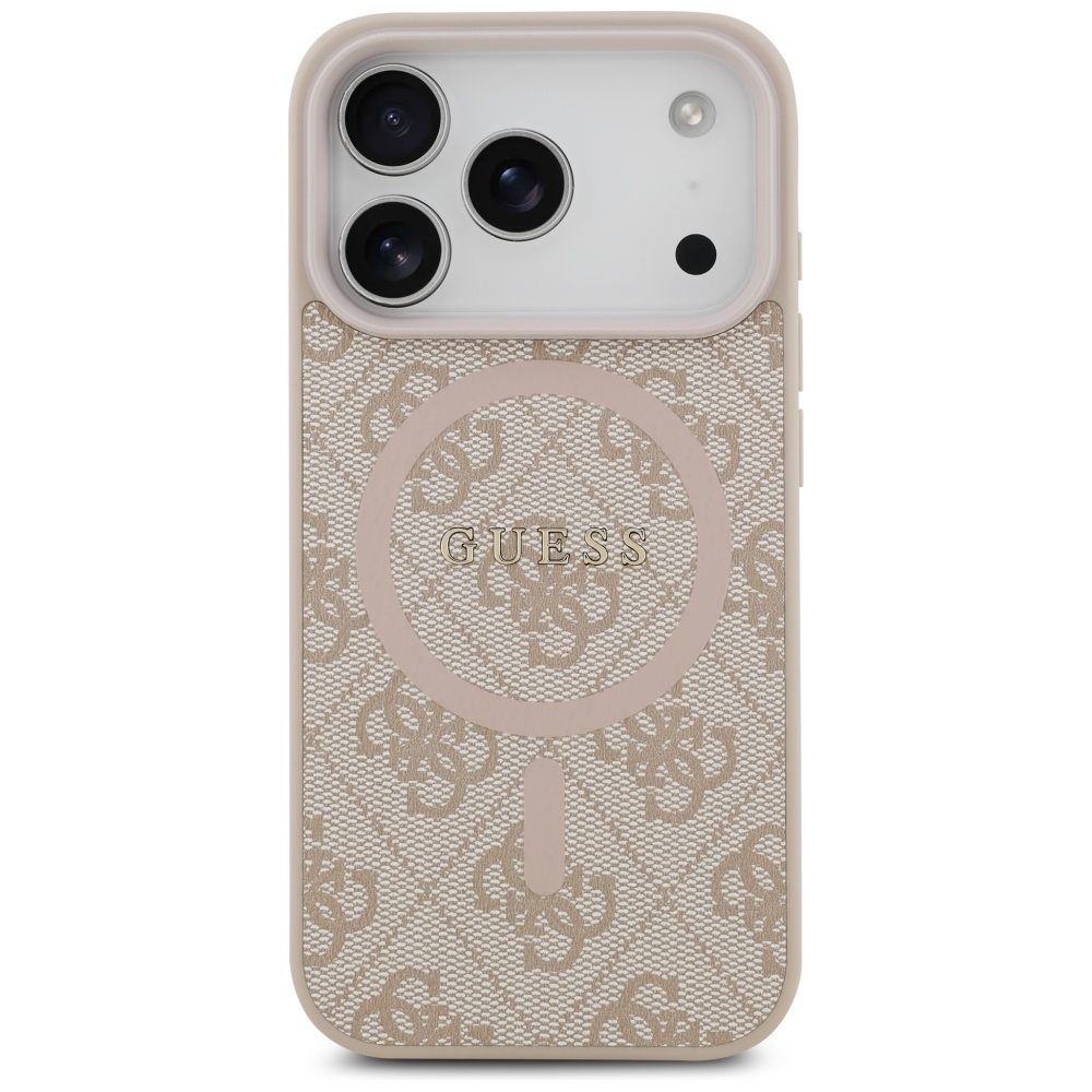 Guess-4G-Ring-Classic-Logo-MagSafe-telefontok-iPhone-17-Pro-Pink-rozsaszin-2