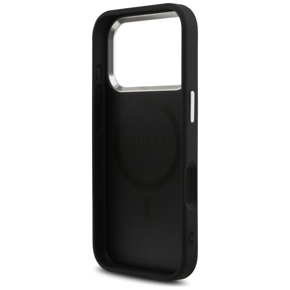 Guess-4G-Triangle-MagSafe-telefontok-fekete-iPhone-17-Pro-6
