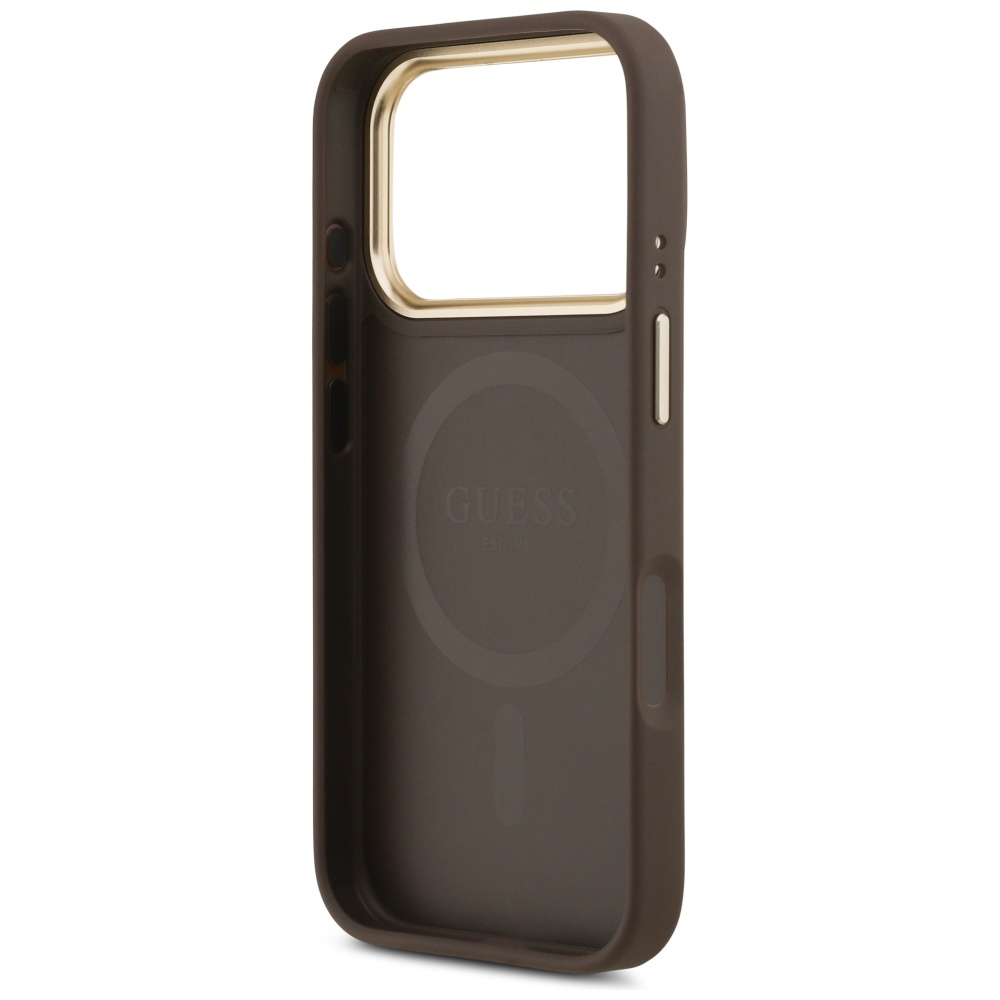 Guess-Peony-Hot-Stamp-MagSafe-telefontok-barna-iPhone-17-Pro-6