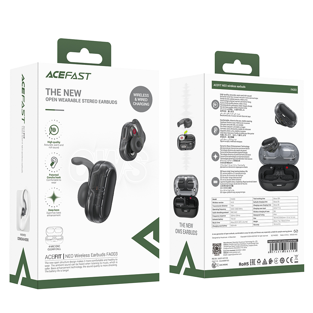 Acefast-Acefit-Neo-FA003-TWS-fulhallgato-Bluetooth-5.3-IPX4-basszuskiemelessel-500mAh-–-fekete-6