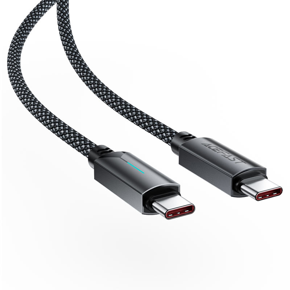 Acefast-Type-C–Type-C-adatkabel-60W-3A-hajlitasallo-fonott-1.2-m-–-fekete-1