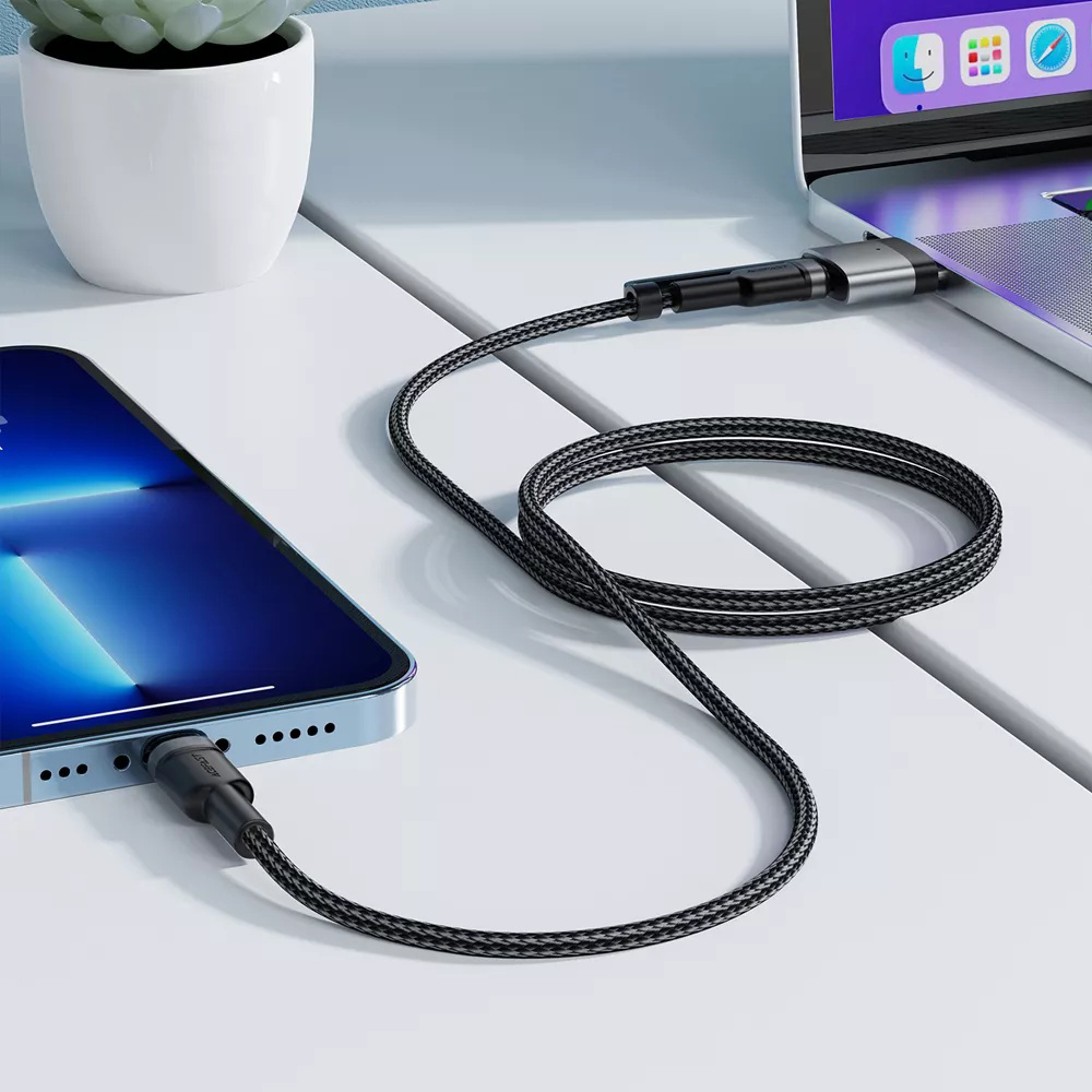 Acefast-Type-C–Type-C-adatkabel-MagSafe-3-adapterrel-240W-1.2-m-–-fekete-4