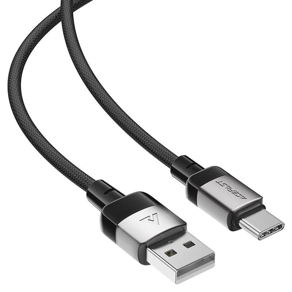 Acefast-USB–Type-C-adatkabel-3A-fonott-kivitel-1.2-m-–-fekete-3