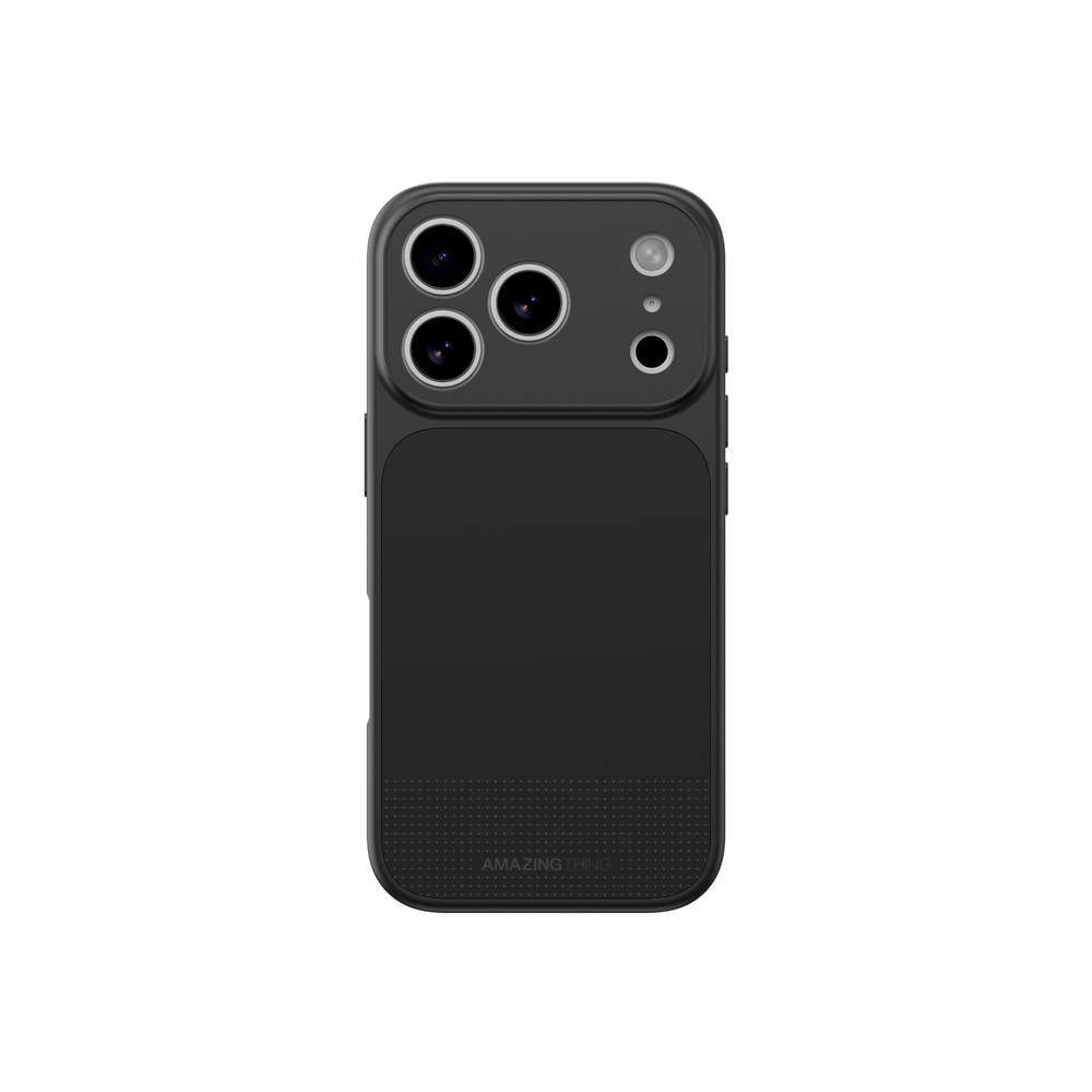AmazingThing Minimal Mag Full Cover Case for iPhone 17 Pro - Black - fekete AmazingThing Minimal Mag Full Cover Case for iPhone 17 Pro - Black - fekete