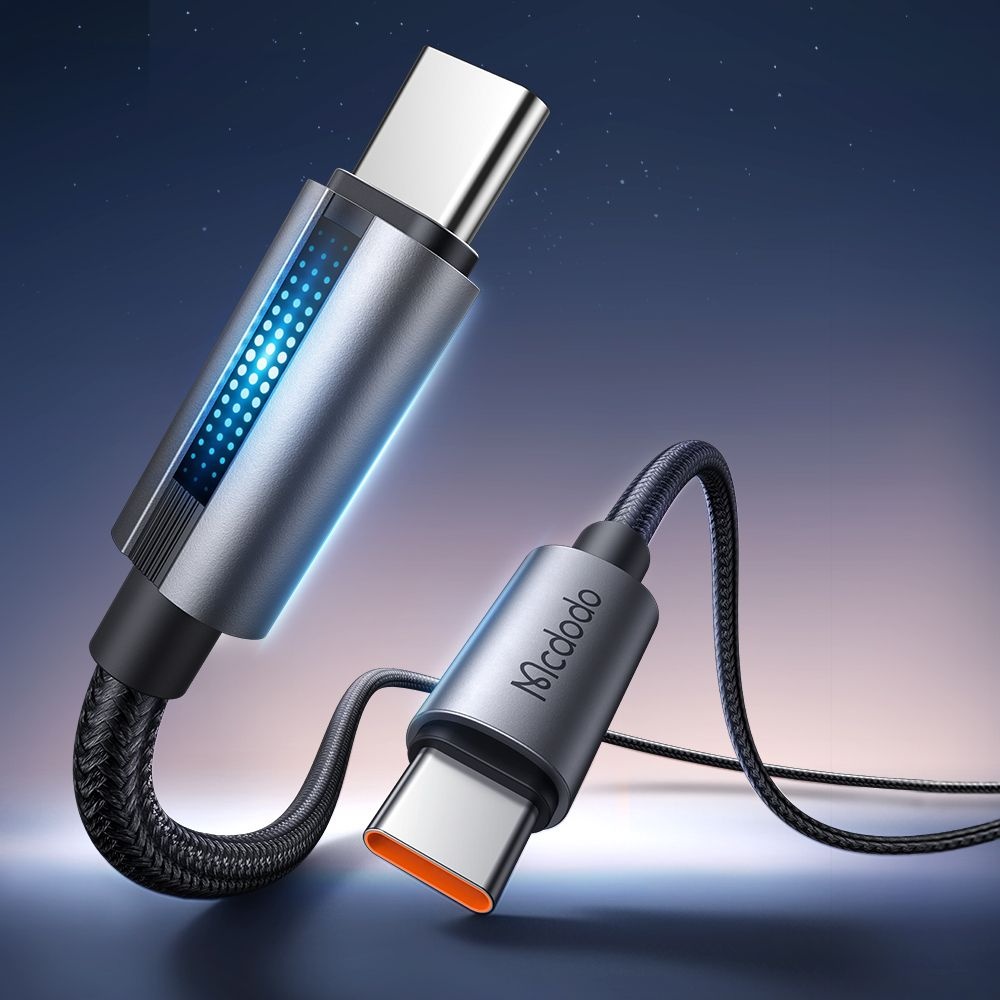 Mcdodo-CA-5740-USB-C–USB-C-100W-adatkabel-fenyjelzessel-1.2-m-–-fekete-3