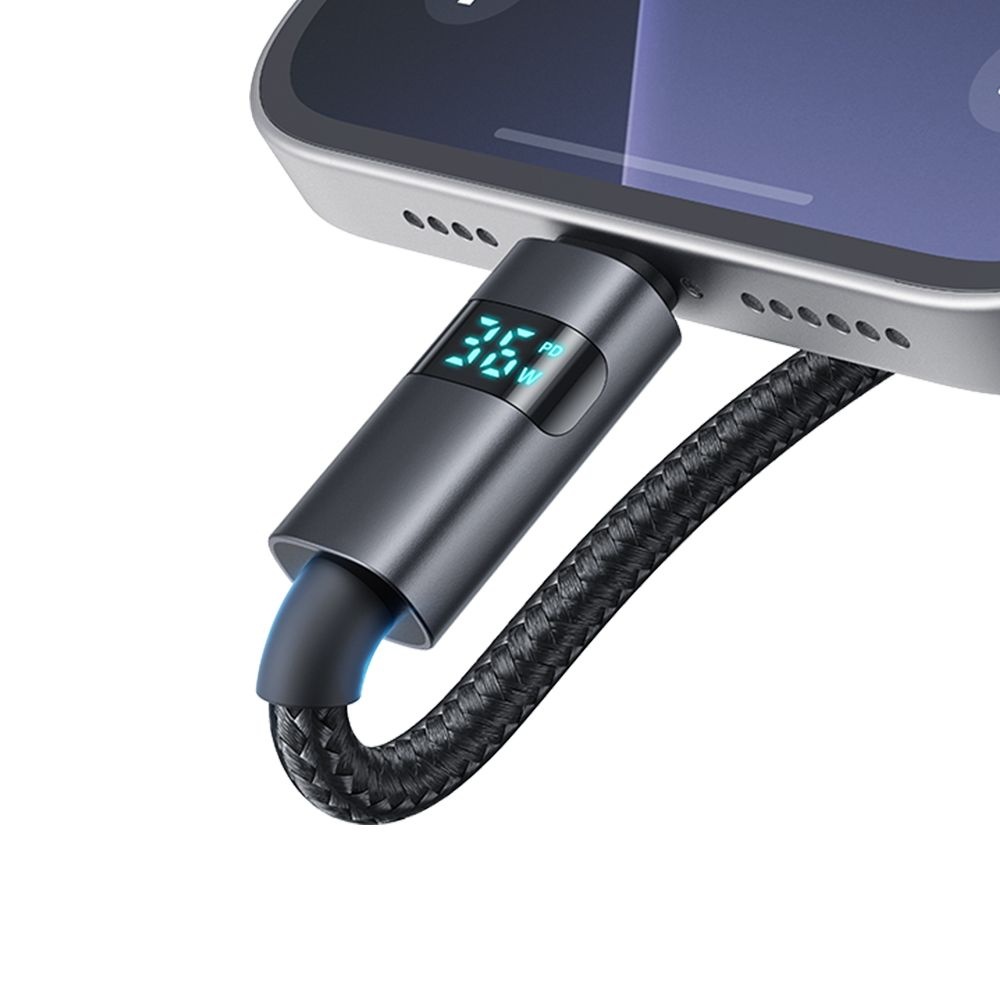Mcdodo-CA-6570-USB-C–Lightning-36W-adatkabel-LED-kijelzovel-1.2-m-–-fekete-3