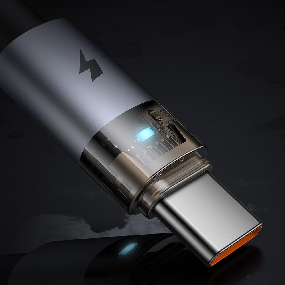 Mcdodo-CA-6890-USB-C–USB-A-6A-atlatszo-adatkabel-toltesjelzo-fennyel-1.2-m-–-fekete-2