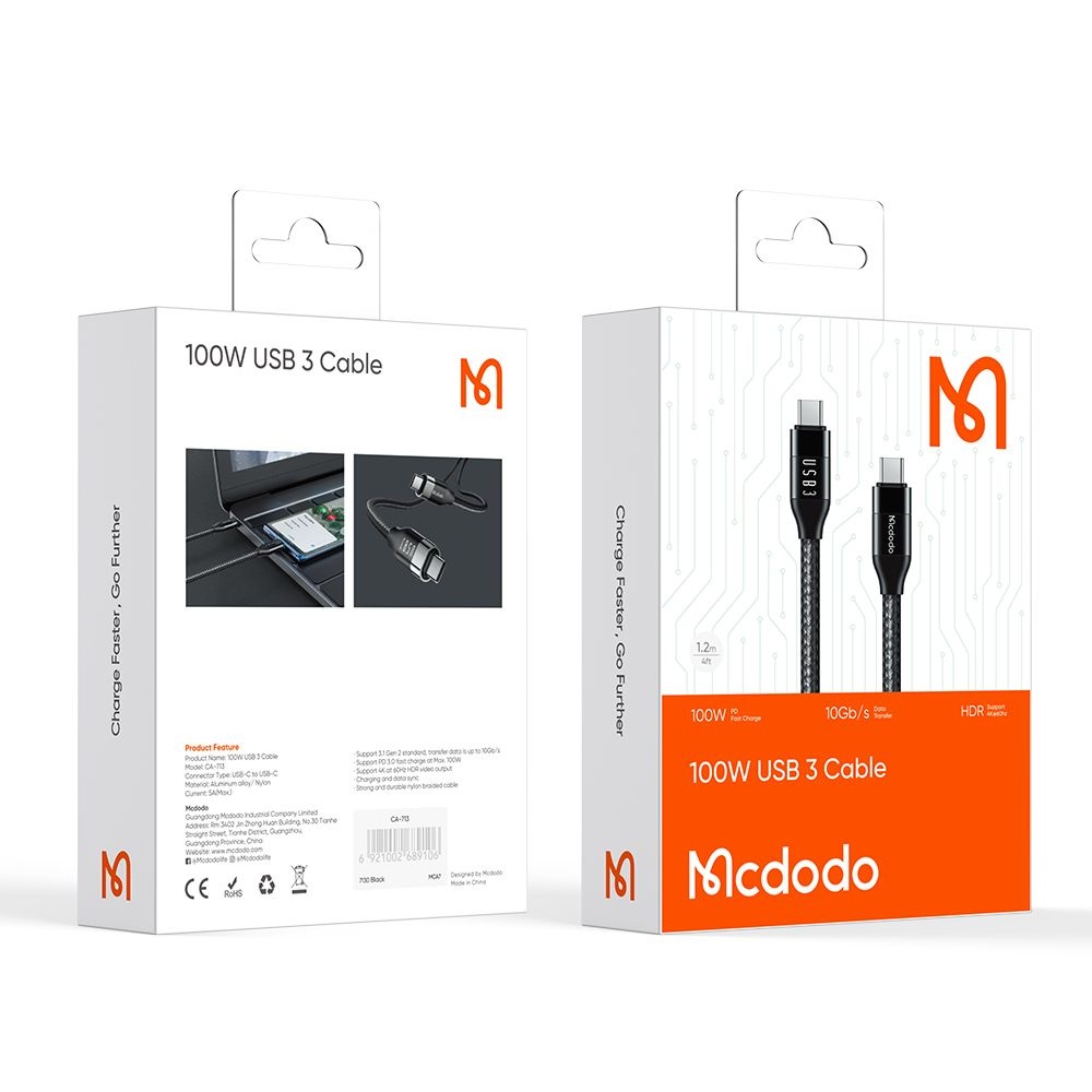 Mcdodo-CA-7132-USB-C–USB-C-100W-adatkabel-10-Gbs-4K@60Hz-1.2-m-–-fekete-6