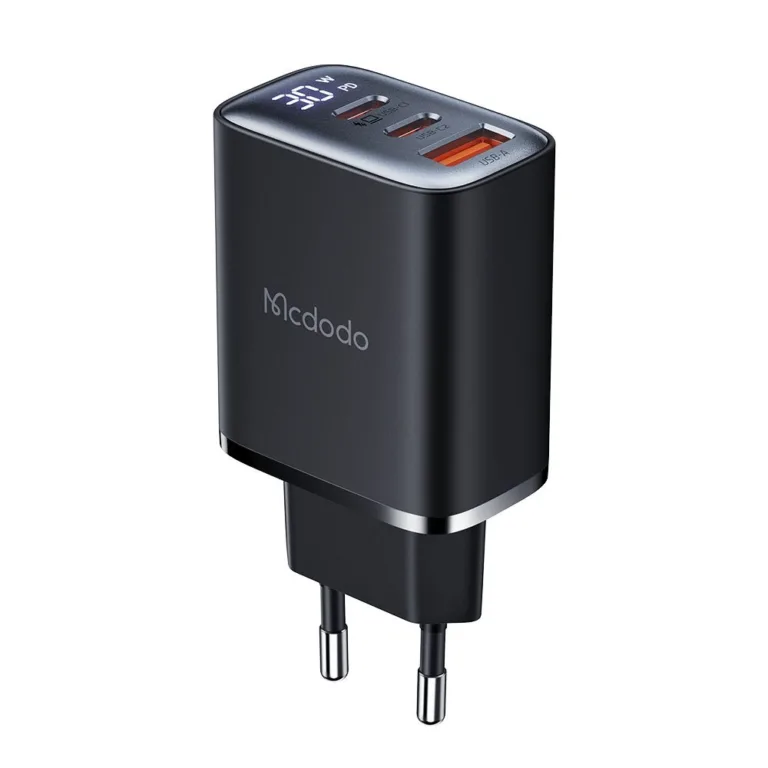 Mcdodo CH-2180 30W fali töltő 2× USB-C + USB-A porttal
