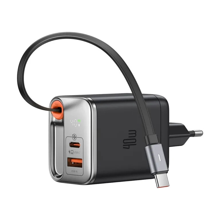 Mcdodo FreeGo Series CH-4281 40W fali töltő beépített USB-C kihúzható kábellel