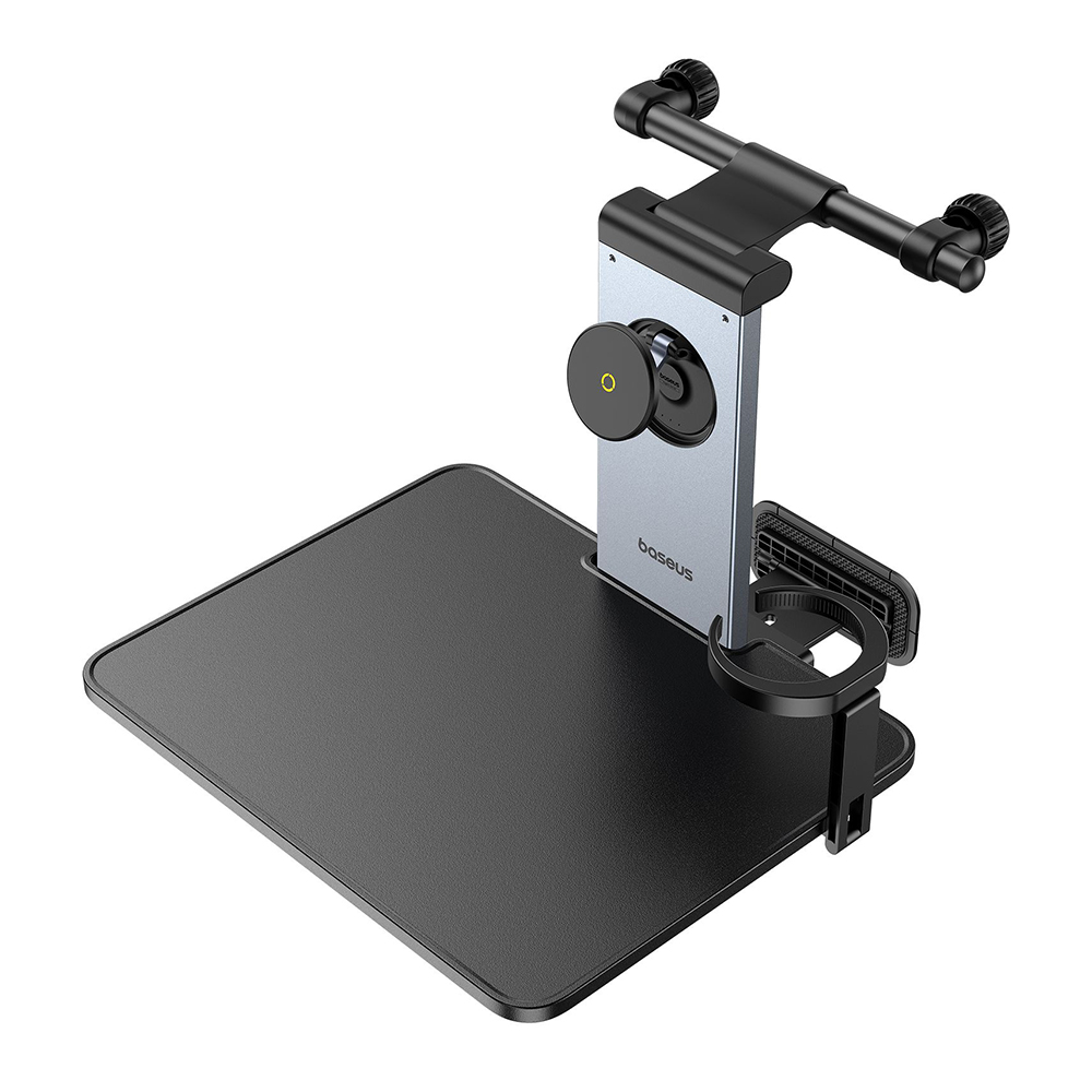 Baseus MagPro II C40272901121-00 autós tartó fejtámlára/pohártartóba 360° – fekete Baseus MagPro II C40272901121-00 autós tartó fejtámlára/pohártartóba 360° – fekete