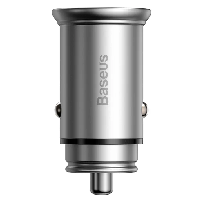 Baseus - Car Charger Circular Metal (CCALL-BS0S) - Type-C