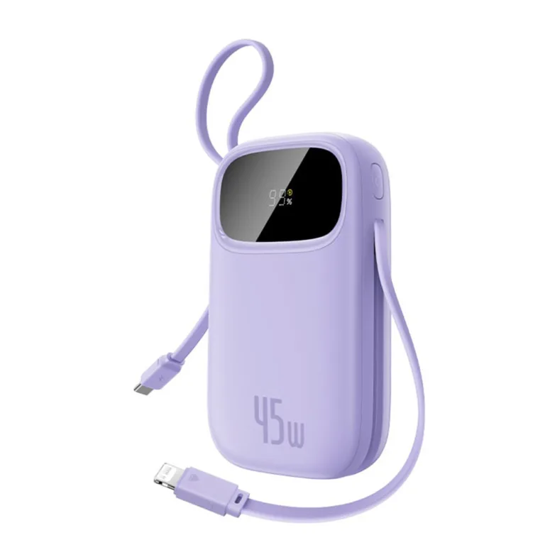 Baseus - Power Bank EnerFill FC31 Qpow 3 (E0028C02) - USB-C/Lightning Cables