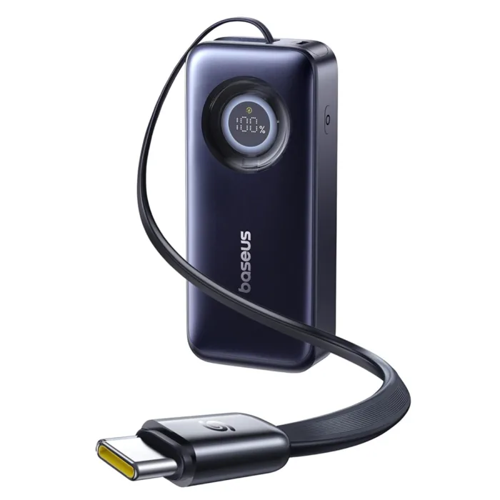 Baseus - Power Bank Enercore CR11 (E0027H00) - with Built-in Type-C Cable