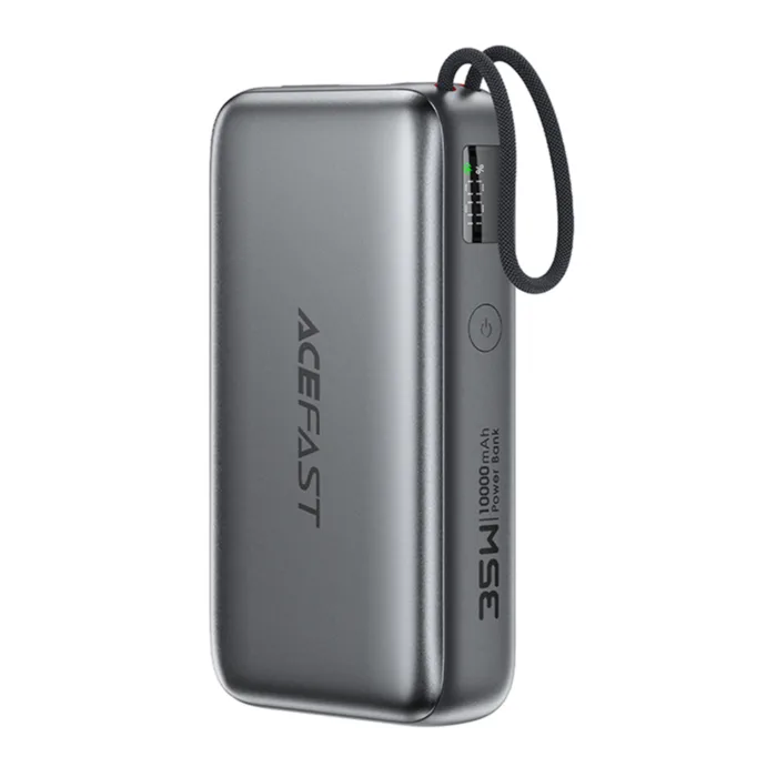 Acefast - Power Bank (M32) - kihúzható kábellel