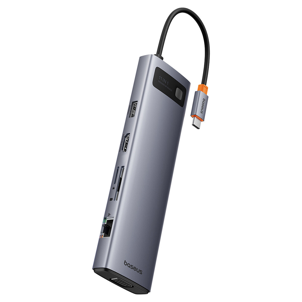 Baseus - HUB Metal Gleam (B00030709811-00) - Type-C - HDMI 4K@60Hz Baseus - HUB Metal Gleam (B00030709811-00) - Type-C - HDMI 4K@60Hz