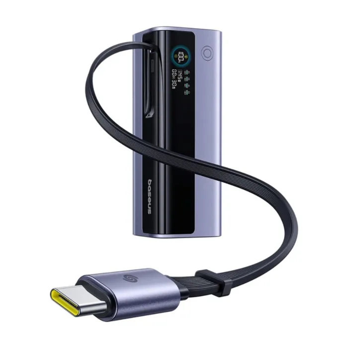 Baseus - Power Bank EnerGeek GR11 (E0027B01) - visszahúzható USB-C kábellel