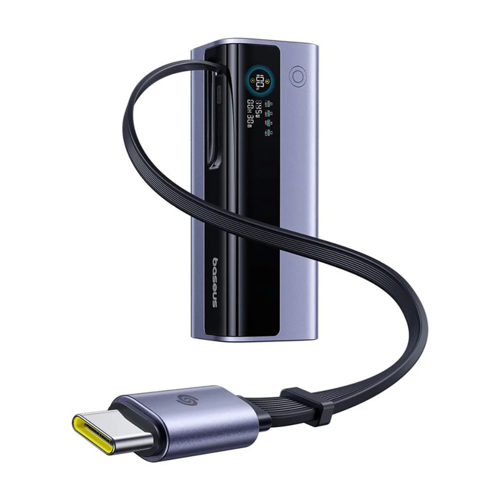 Baseus - Power Bank EnerGeek GR11 (E0027B01) - visszahúzható USB-C kábellel Baseus - Power Bank EnerGeek GR11 (E0027B01) - visszahúzható USB-C kábellel